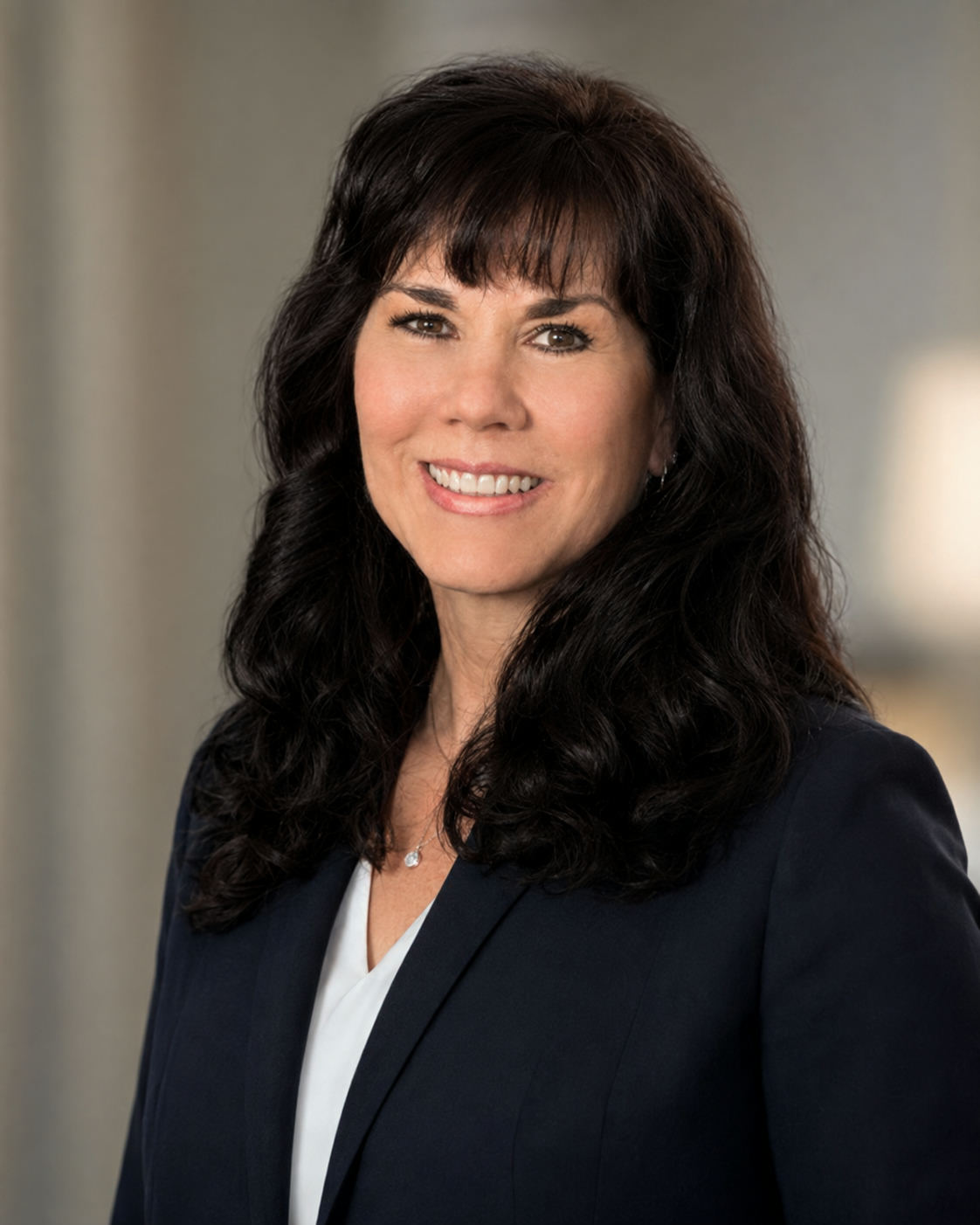 Karen Barbour in a Blazer
